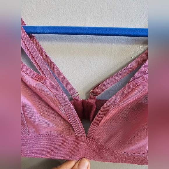 WOW Couture Mesh Bralette.  Size Small - Picture 4 of 9
